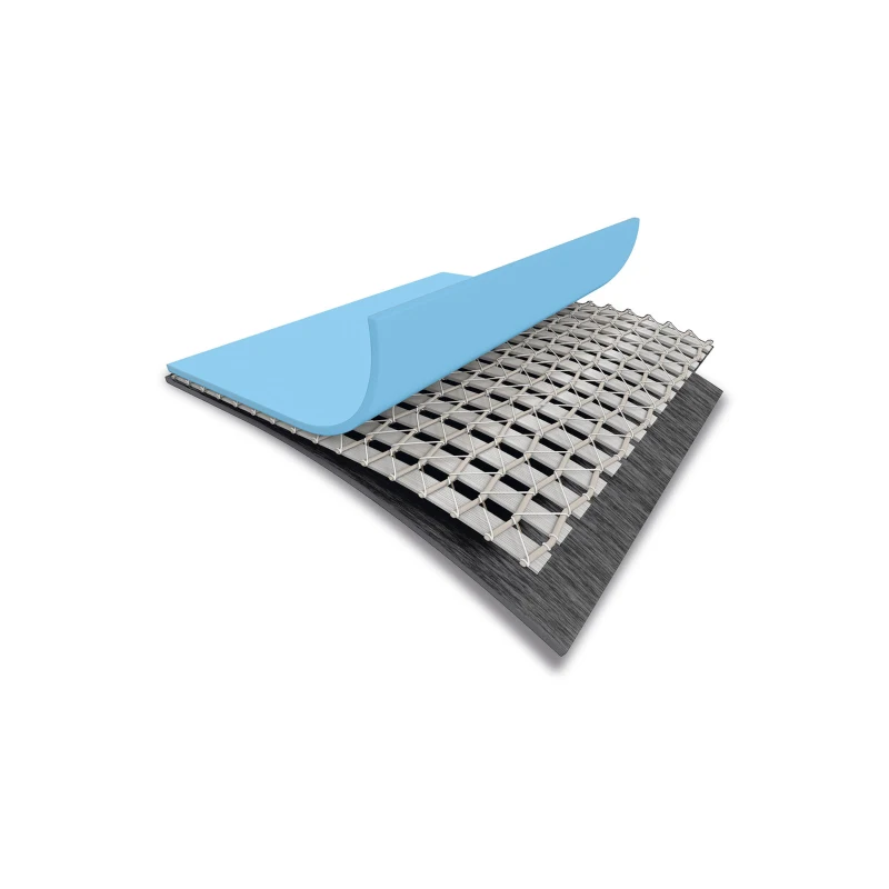 INTEX 26742NP - Piscina Prism Greywood 457X122 Cm Pompa Filtro, Scaletta, Telo Base, Telo Copertura