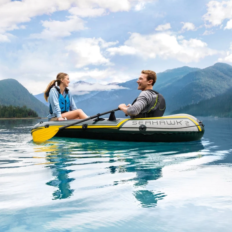 INTEX 68347NP - Canotto Seahawk 2 Set Cm236X114X41