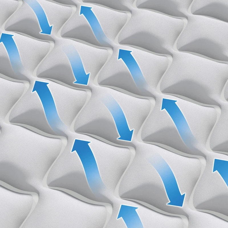 INTEX 64490ND - Materasso Dura Beam Supreme Teconologia Fiber-Tech Q Con Pompa Elettrica Incorporata Cm 152X203X51