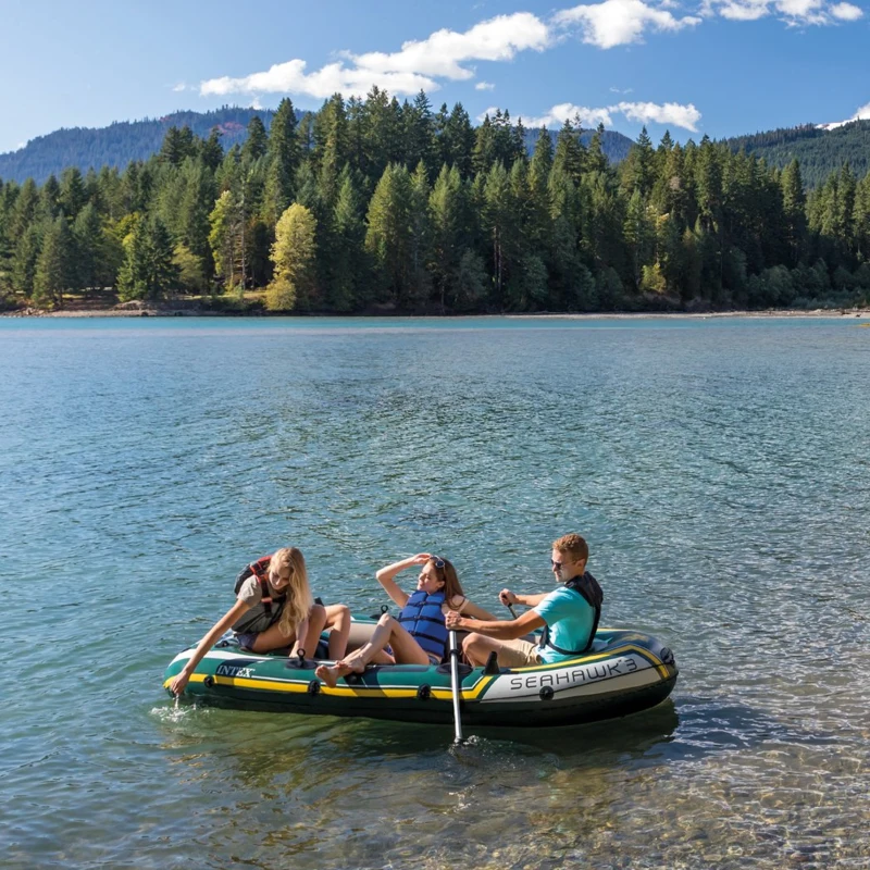 INTEX 68380NP - Canotto Seahawk 3 Set Cm 295X137X43