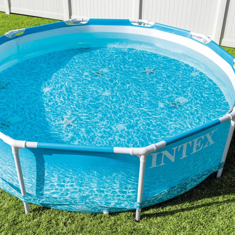 INTEX 28208NP - Piscina Frame Beachside Cm 305X76 Con Pompa Filtro