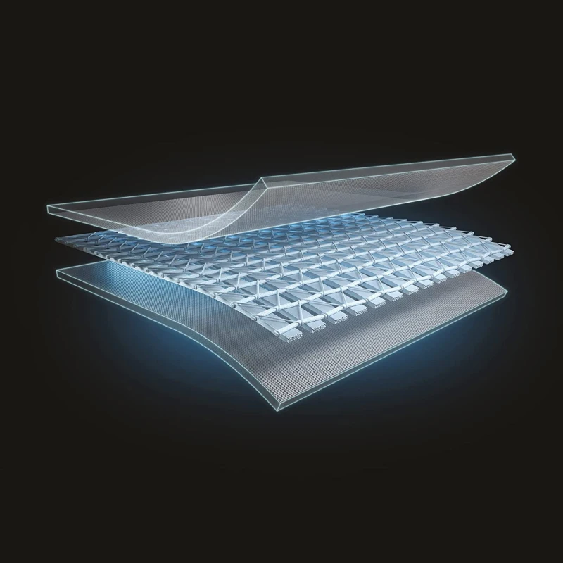 INTEX 28446EX - Chevron Jet And Bubble Deluxe Cm 211X71 4 Posti Quadrata Con Pompa, Sistema Di Purificazione Acqua, Telo Base, Telo Copertura