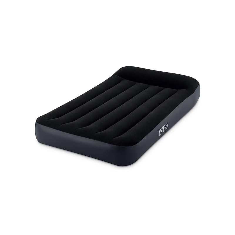 Intex 64146ND - Materasso Gonfiabile Singolo Dura-Beam Pillow Rest Autogonfiante, 99x191x25 cm