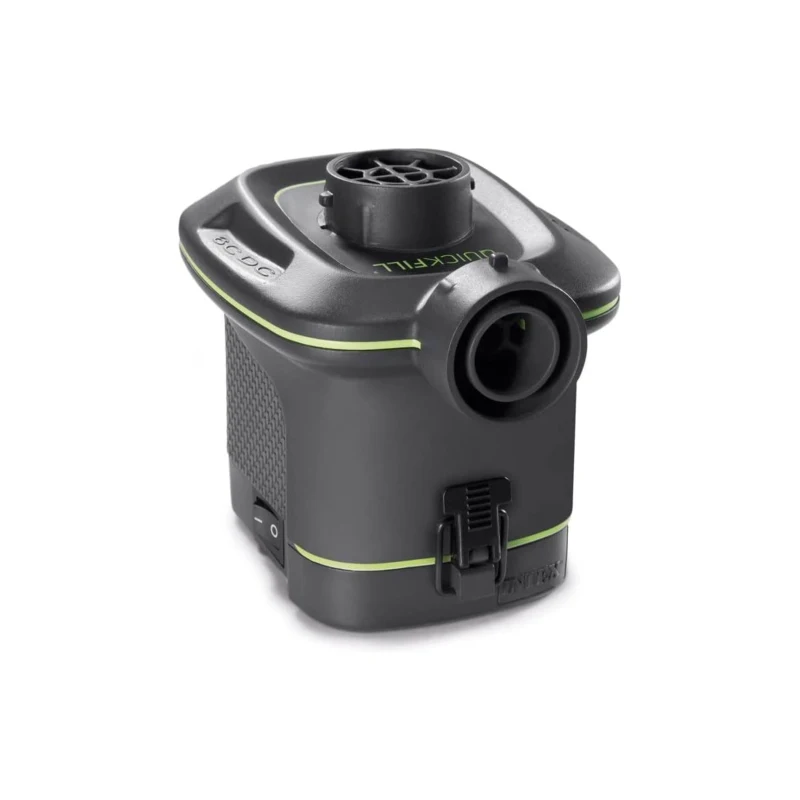 Intex 64778 - Materasso Gonfiabile Prestige Downy Piazza e Mezza, con Pompa a Batteria Portatile, 137x191x25 cm