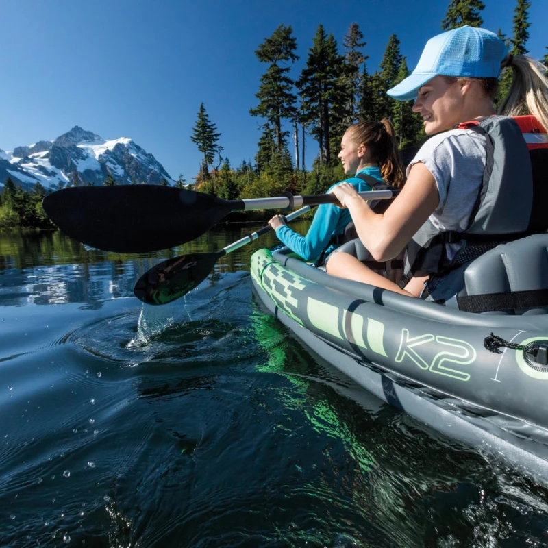 INTEX 68306NP - Canoa Challenger K2 Cm 351X76X38