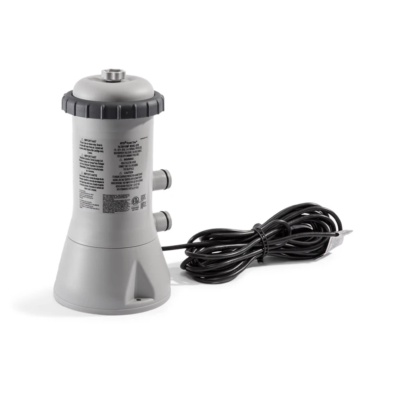 INTEX 28638 - Pompa Filtro Easy-Frame Cm 457 - Flusso D'Acqua: 3,785 L/H, Flusso Di Sistem: 2,687 L/H