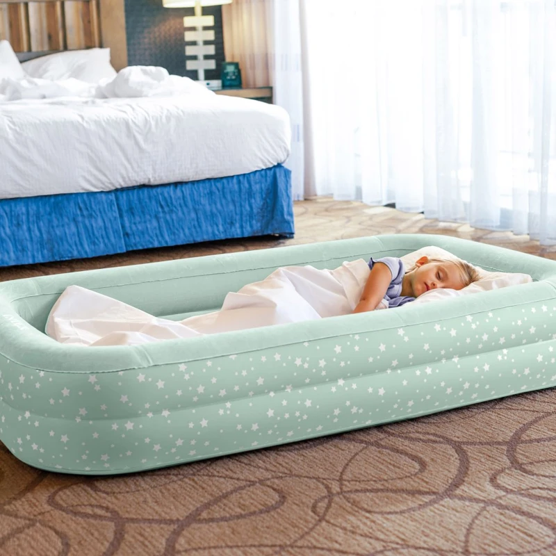 INTEX 66810NP - Materasso Baby Casa E Viaggio Cm 107X168X25  Con Pompa Manuale