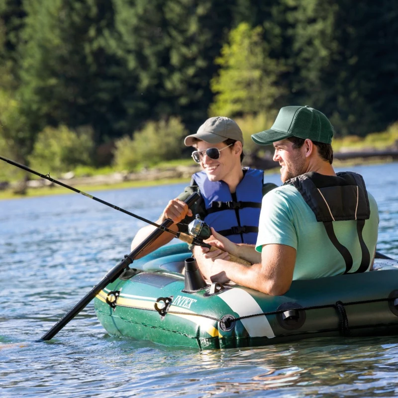 INTEX 68347NP - Canotto Seahawk 2 Set Cm236X114X41