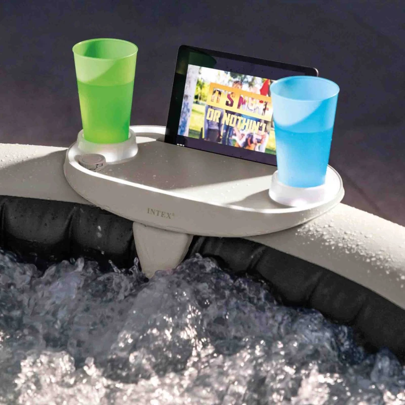 INTEX 28520 - Porta Oggetti Per Spa Con Luce