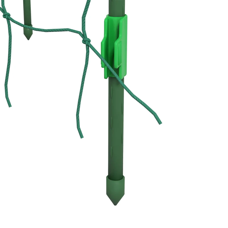 Outsunny Large Arbor, Bird Protection Net, Easy Assembly, Metal, 43 x 182 x 183 cm