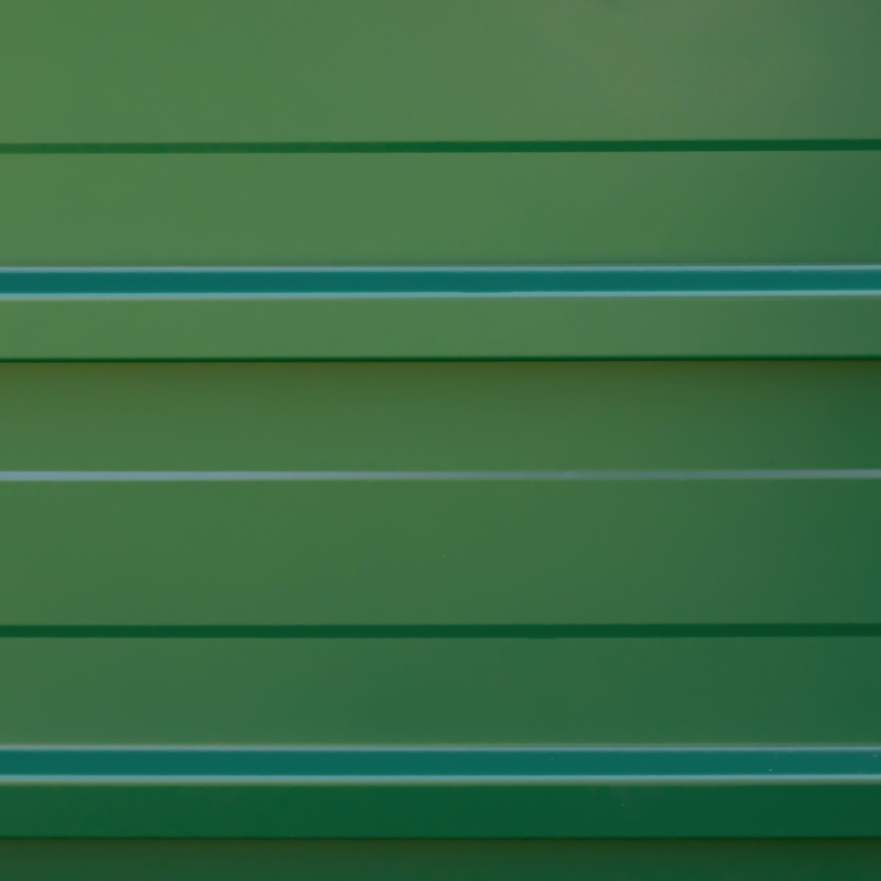 Outsunny Stalowa donica ogrodowa z 3 osobnymi obszarami do uprawy, otwarty dół, prosty montaż, 183 x 47 x 40cm, Zielony