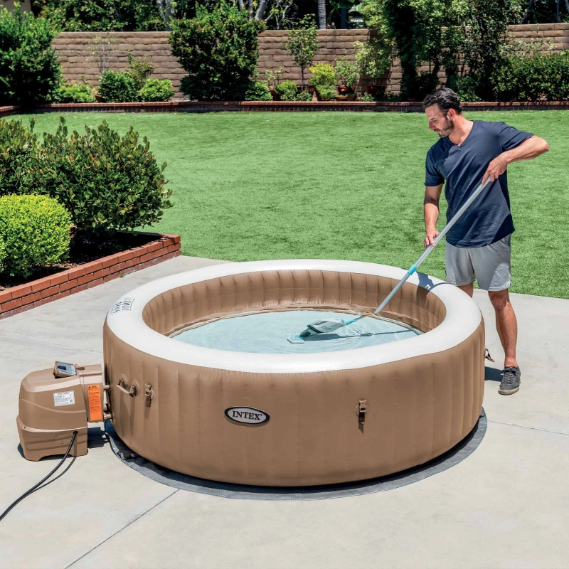 INTEX 28626 - Vacuum Ricaricabile Zr100 Per Spa, Piscine Intex Fuori Terra E Piscine Interrate