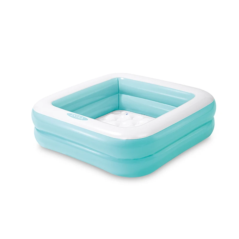 INTEX 57100NP - Piscina Baby Rettangolare Cm 86X86X25
