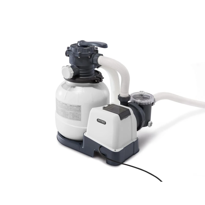 INTEX 26364GN - Piscina Ultra Xtr Frame Rettangolare 732X366X132 Cm, Pompa A Sabbia