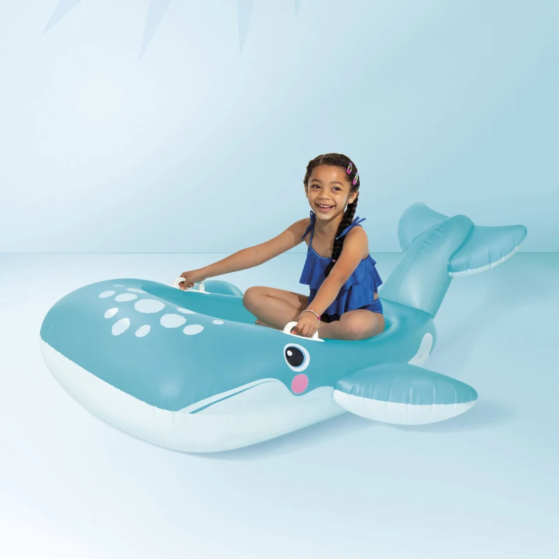 INTEX 57567NP - Cavalcabile Balena Cm 168X140