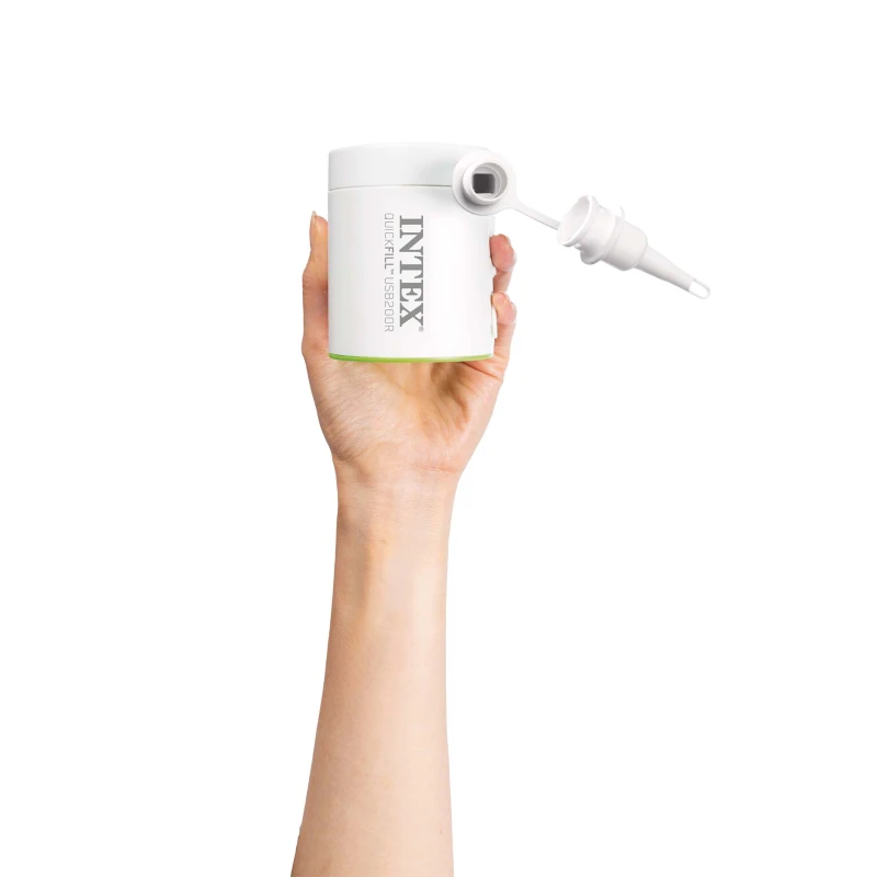 INTEX 66637 - Pompa Quickfill Ricaricabile Usb200R