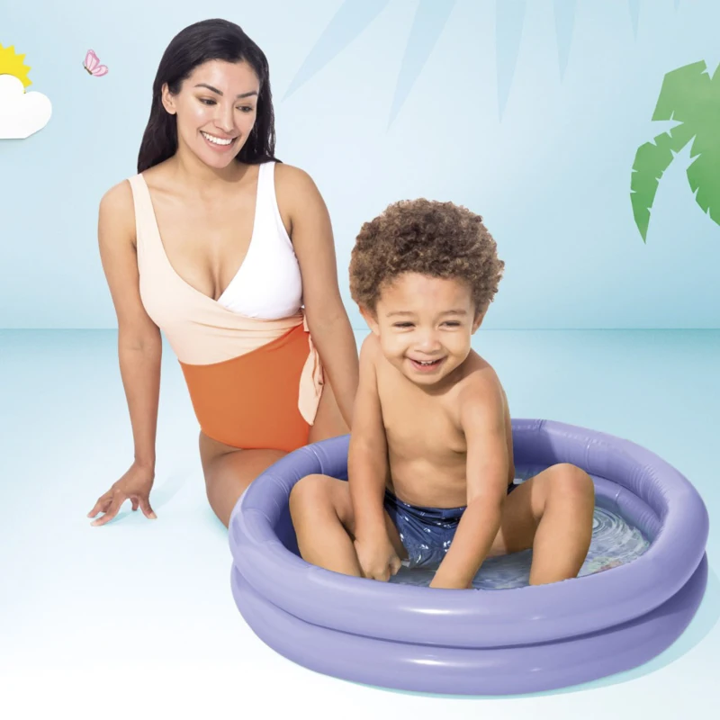 INTEX 59409NP - Piscina Baby Fondo Animaletti Cm 61X15