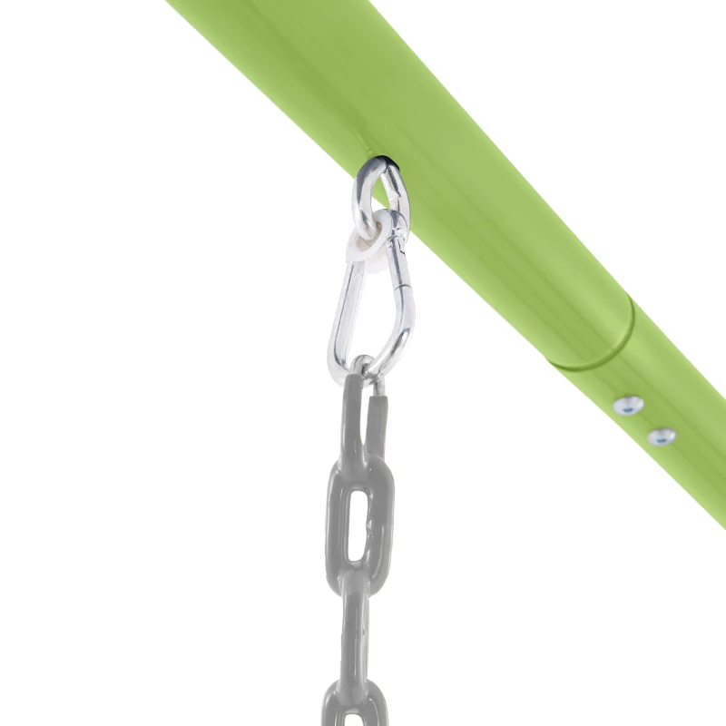 INTEX 44111 - Altalena Verde E Blu Cm 201X244X201, 1 Componente (Dondolo Ottagonale)