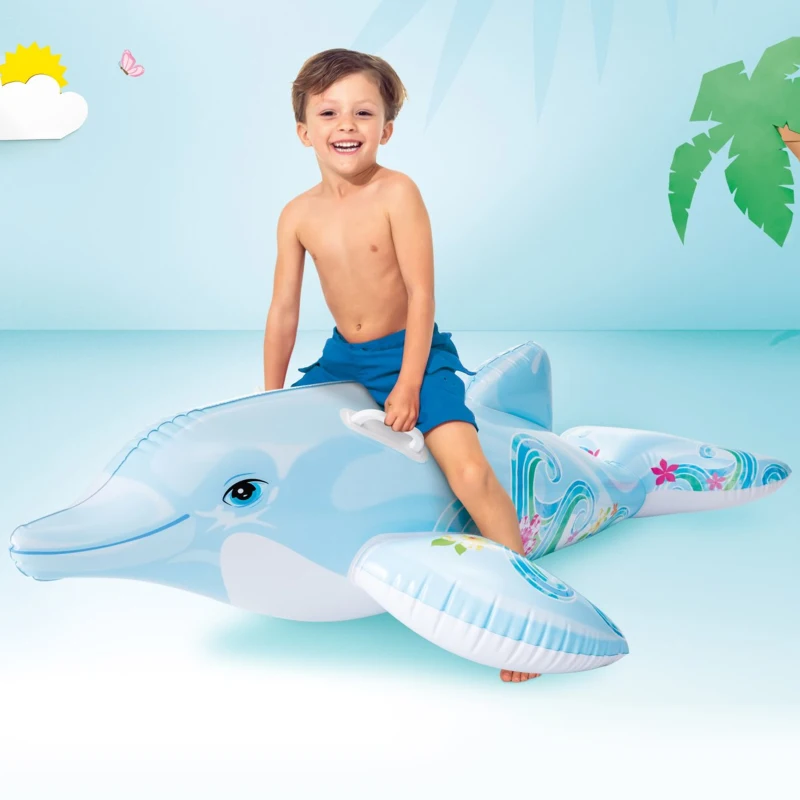 INTEX 58535NP - Cavalcabile Delfino Cm 175X66