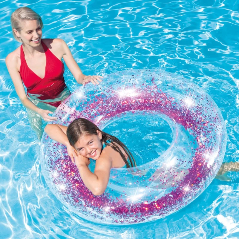 INTEX 56274NP - Salvagente Glitter  Cm 107X27