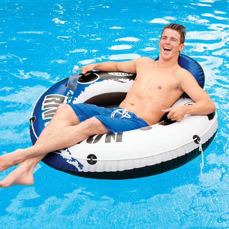 INTEX 58825EU - Ciambellona River Run Con Rete Cm 135