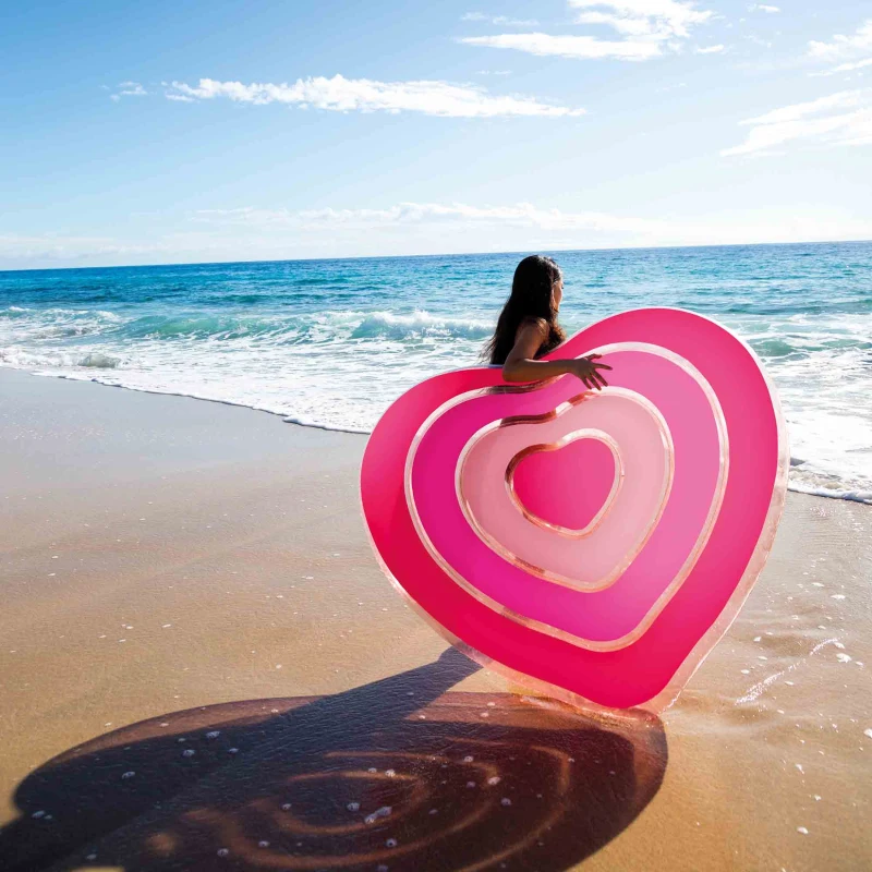 INTEX 58727EU - Materassino Cuore Cm 155X135X25