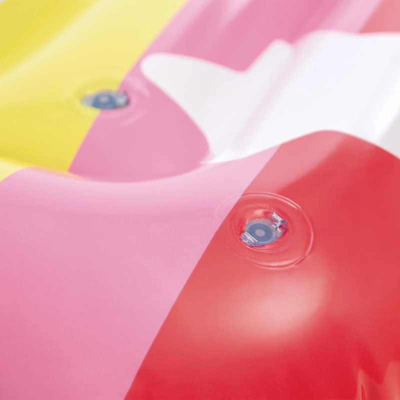 INTEX 58729EU - Materassino Rainbow Cm 175X117X20