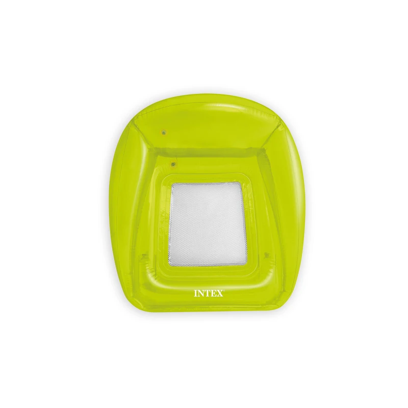 INTEX 56802EU - Poltrona Trasparente Con Rete Cm 104X102