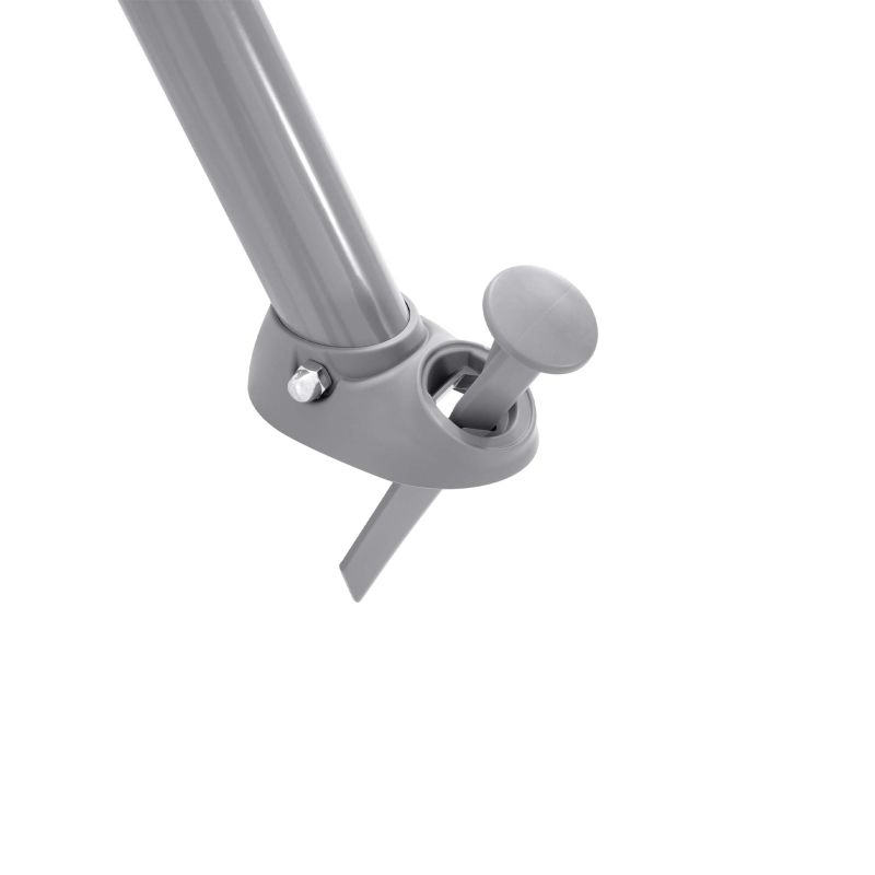 INTEX 44152 - Altalena Grigia Cm 467X244X201, 5 Componenti (Scivolo, Dondolo Ottagonale, 2 Altalene, Dondolo Con Poggia Piedi)