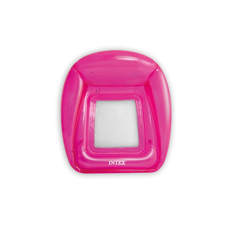 INTEX 56802EU - Poltrona Trasparente Con Rete Cm 104X102