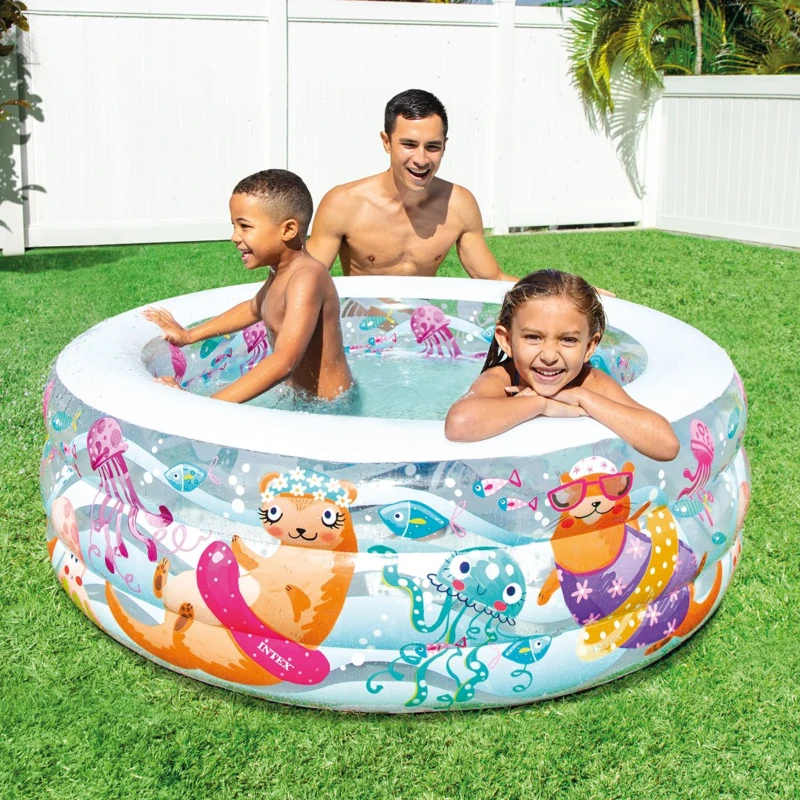 INTEX 58480NP - Piscina Baby Acquarium Cm 152X56
