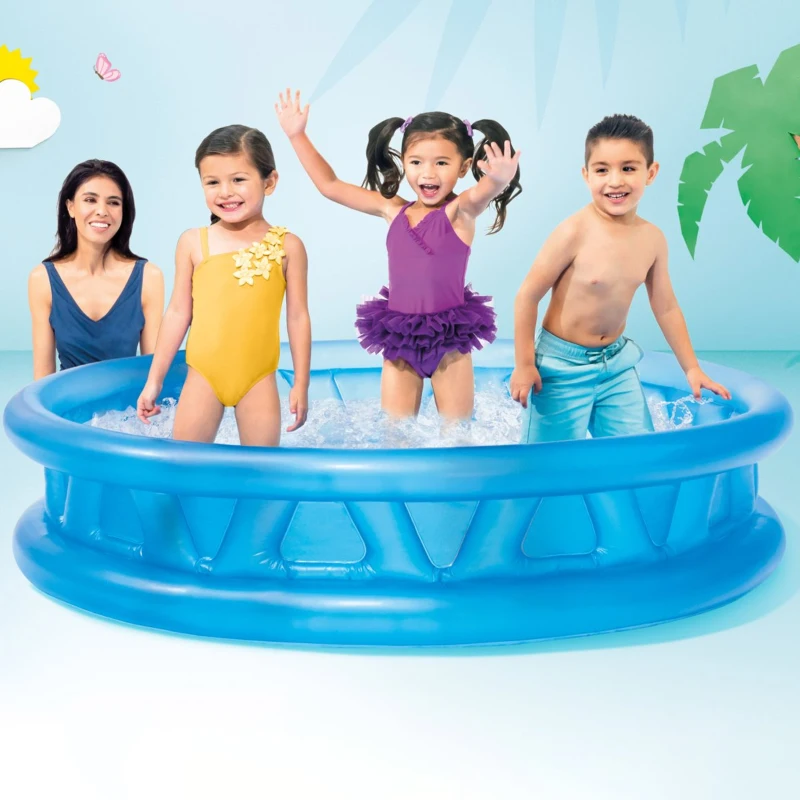 INTEX 58431NP - Piscina Triangoli Soft 188X46Cm