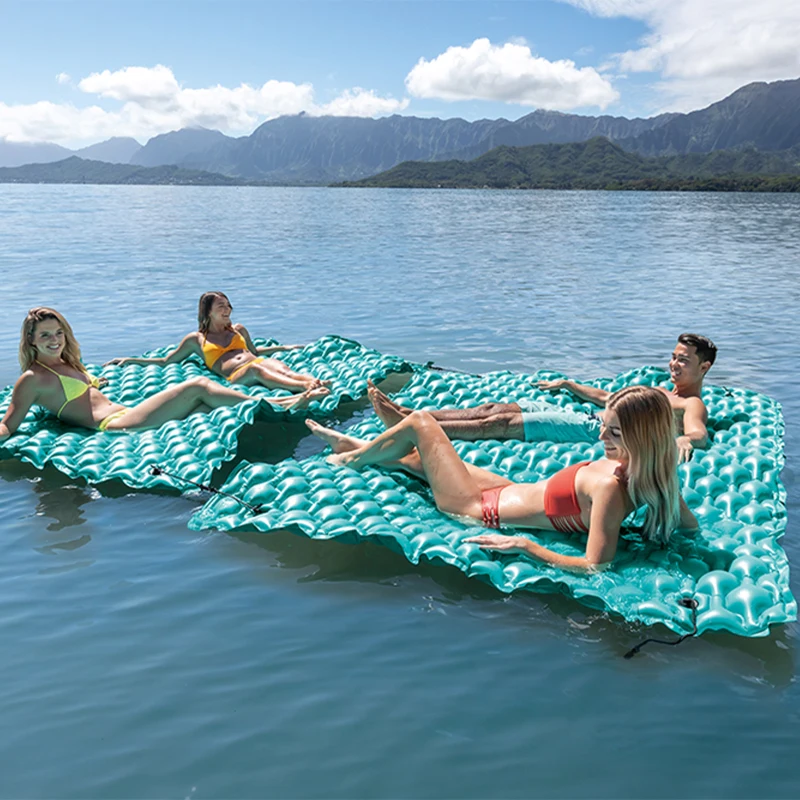 INTEX 56841EU - Materassino Piatto Con Cuscinetti 290X226Cm