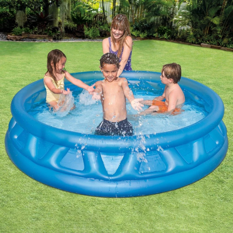 INTEX 58431NP - Piscina Triangoli Soft 188X46Cm
