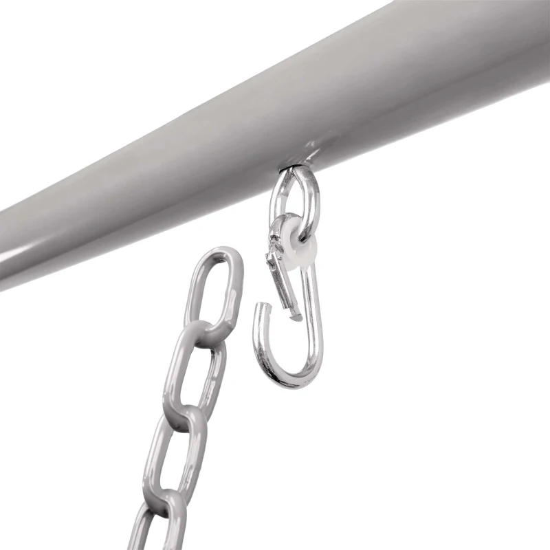 INTEX 44152 - Altalena Grigia Cm 467X244X201, 5 Componenti (Scivolo, Dondolo Ottagonale, 2 Altalene, Dondolo Con Poggia Piedi)