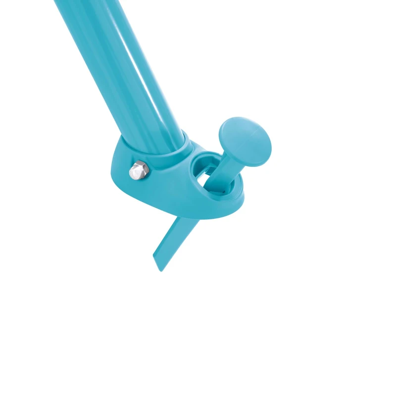 INTEX 44125 - Altalena Verde E Blu Cm 257X244X201, 2 Componenti (Dondolo Ottagonale & Altalena)