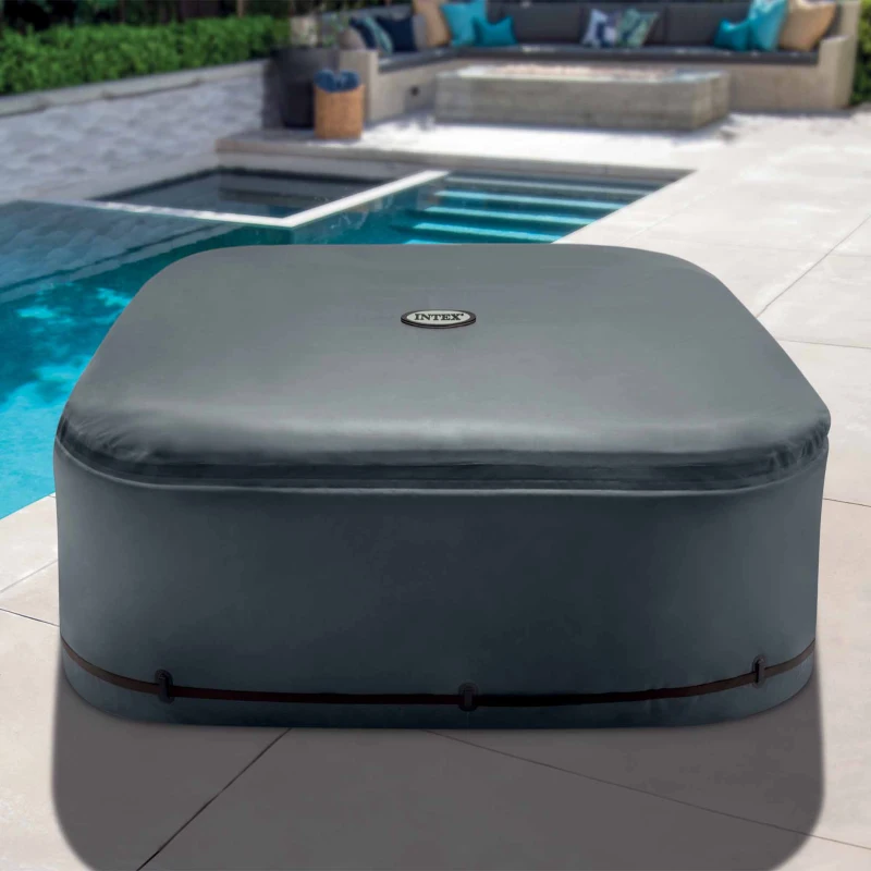 INTEX 28534 - Copertura Solare Per Spa Quadrata 4 Posti