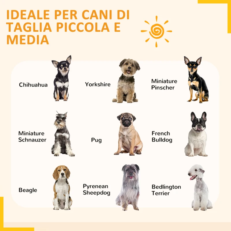 PawHut Recinto per Cani a 6 Pannelli Modulabili da Interno ed Esterno, in Acciaio, 164x83x80 cm, Nero