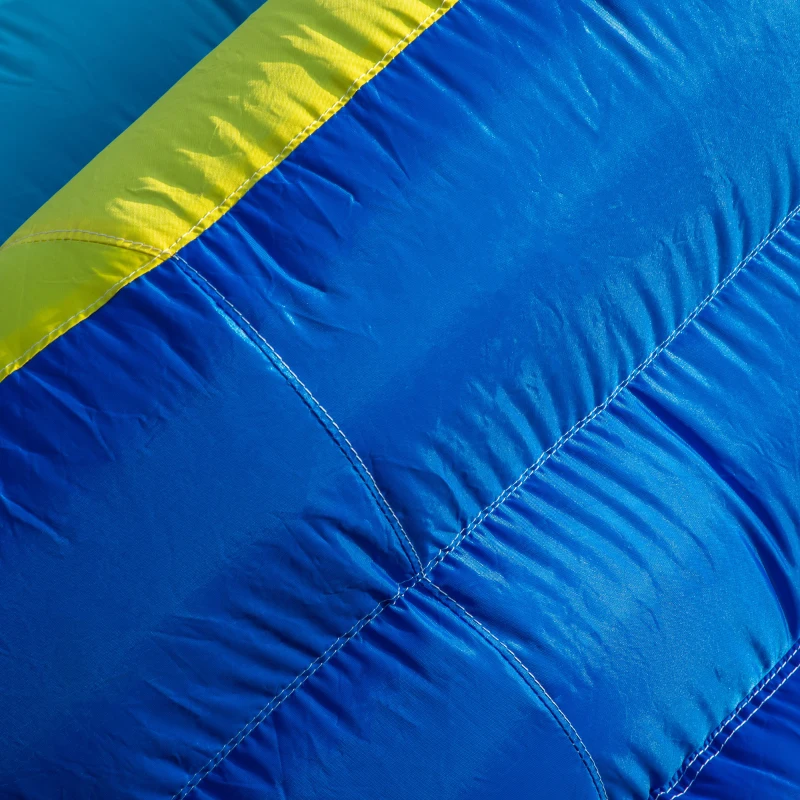 Outsunny Kids Bouncy Castle, with Slide, Pool, Trampoline, Climbing Wall, Blower