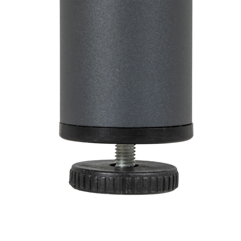 Outsunny Tuintafel Buiteneettafel Loungentafel, weerbestendig, modern design, 90 x 90 x 75 cm, Donkergrijs