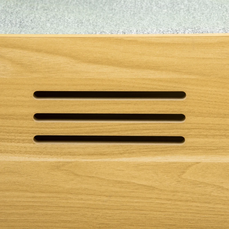 PawHut Maison pour chat niche pour chat forme de boite poste de radio avec 2 coussins - 70 x 40 x 40 cm