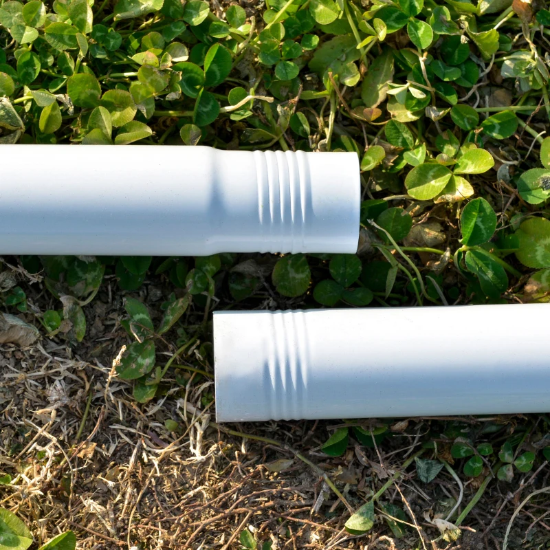 Outsunny 6 x 3 m Party Tent Wedding Gazebo Outdoor Waterproof PE Canopy Shade with 6 Removable Side Walls