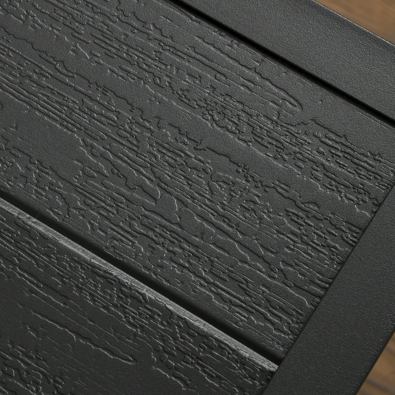 Outsunny 5 Piece PE Rattan Garden Furniture Set - Includes 2 Armchairs, 2 Stools, and Steel Tabletop with Wicker Shelf, Padded Outdoor Seating, Grey