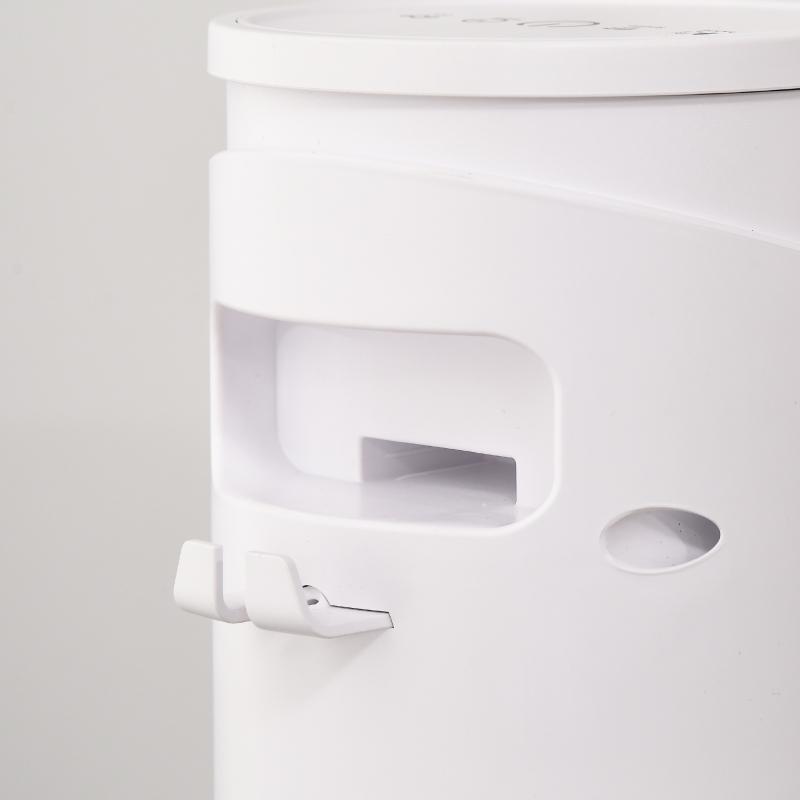 HOMCOM Ventilator Turn cu 3 Moduri și 3 Viteze cu Cronometru 12h, ABS și Ventilator de Podea cu Telecomandă, Ø31.5x93 cm, Alb