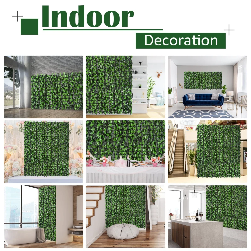 Outsunny Gard Artificial 1,3 m – Rola Verde „Viu Mereu”, Montaj Simplu(m-6)