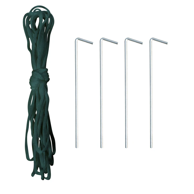 Outsunny 3L x 2W x 2Hm Greenhouse - Walk-in Polytunnel for Outdoor Garden, Flower, and Vegetable Planting with 25mm Diameter Galvanised Steel Frame and Zipped Door