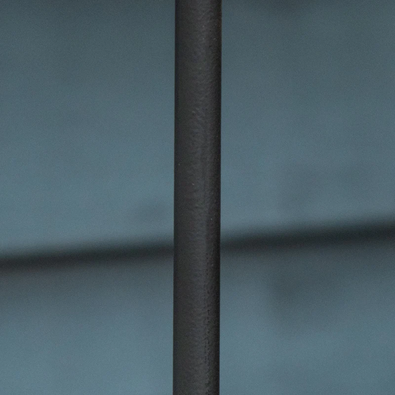 Outsunny Zestaw 3 metalowych stojaków na kwiaty, marmurowy wzór, możliwość układania w stos