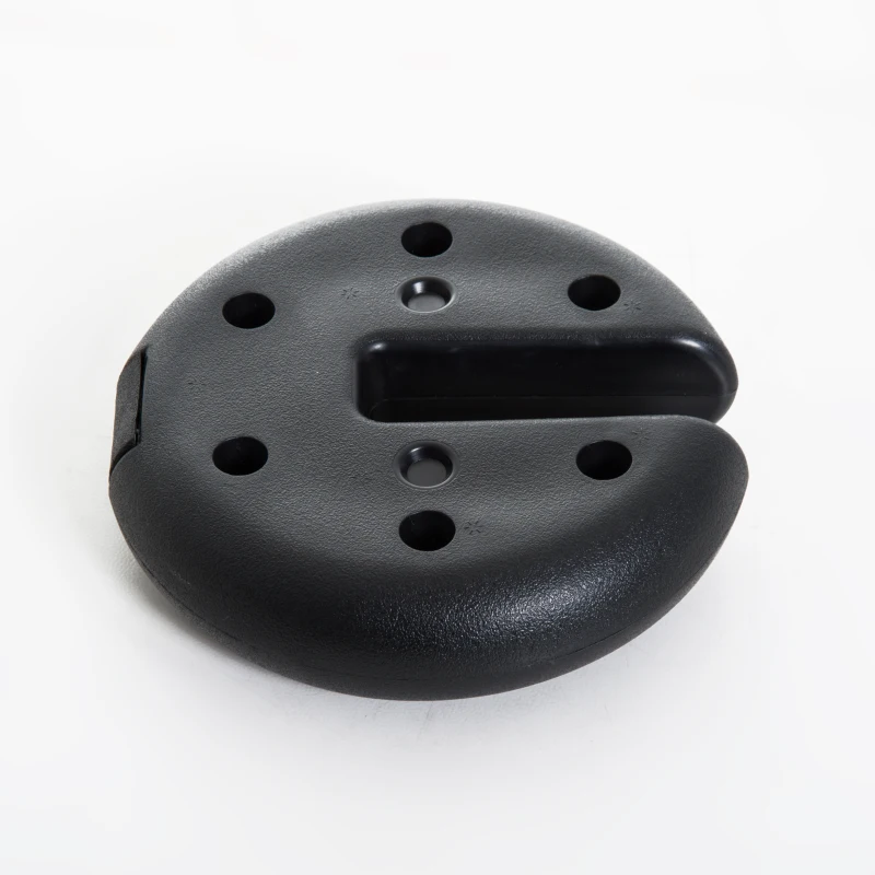 Outsunny Baza pentru Foisor 4 bucati Umplut cu Ciment 2.3kg, Φ20x4.5cm