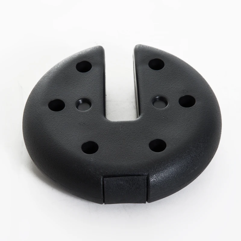 Outsunny Baza pentru Foisor 4 bucati Umplut cu Ciment 2.3kg, Φ20x4.5cm