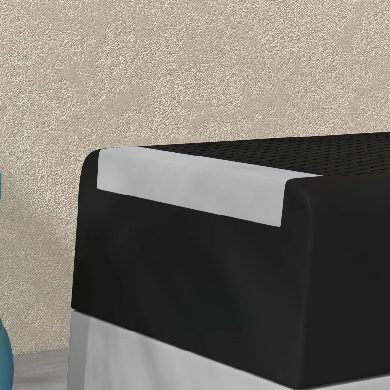 SPORTNOW 15cm/20cm/25cm Exercise Stepper for Home Workout, Aerobic Step Platform, Grey